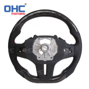 Volante LED para <span class=keywords><strong>BMW</strong></span> 1 2 3 <span class=keywords><strong>4</strong></span> Z series G20 G21 430I G22 G28 Z4 G29 G80 M3 Escape 2021 <span class=keywords><strong>2022</strong></span> Volante de fibra de carbono - Product Image 3