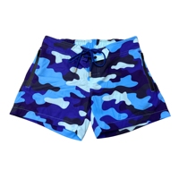 Shorts de bain camouflage pour hommes de haute qualité, écologiques, style militaire, avec poches latérales zippées, OEM ODM