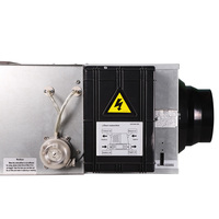 Ventilateur de récupération d'énergie (ERV) intelligent CMH 650 m³/h avec pressostat, échangeur de chaleur, système d'air frais carré