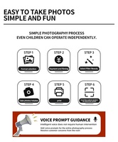 Photomaton Coréen Personnalisé avec Logo, Paiement par Carte, Entièrement Intelligent, Libre-Service, Imprimante et Appareil Photo Automatiques