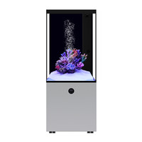 Aquarium intelligent vertical 2026 avec pompes à eau, filtre de fond et verre ultra-clair pour salon
