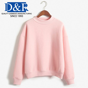 ODM เสื้อสเวตเตอร์สวมหัวคอกลมแขนยาวสำหรับผู้หญิงสไตล์ลำลองระบายอากาศถักด้วยลวดลายเรขาคณิต - Product Image 5