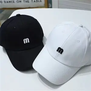 Obral besar topi bisbol olahraga Logo bordir 3D kustom topi ayah katun 6 Panel Pria & Wanita tepi melengkung uniseks adegan kasual