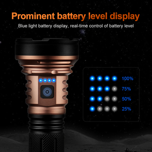 WOSEN ไฟฉายกันน้ำแบบ USB Output 10 P50 LED Beads กำลังสูง ระยะไกล แสงกระจายแบบคอมโบ ใช้งานกลางแจ้งได้อย่างเชื่อถือได้ - Product Image 4