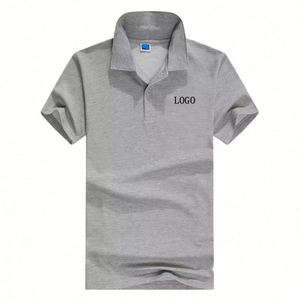 Design Custom Summer Lapel Shirt Colour Logo Breathe 100% Cotton Men's Polo Shirt Blank Business High Quality Golf Polo Shirt - Product Image 1