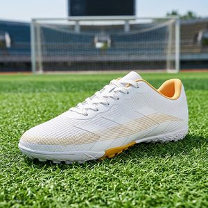 Zapatillas de running para niños GET con tacos para entrenamiento en interiores, para fútbol de verano y primavera, para estudiantes, con parte superior de césped artificial sintético. - Product Image 3