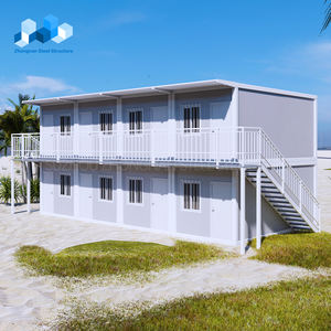 บ้านตู้คอนเทนเนอร์แบบพกพา2ชั้นบ้านสำเร็จรูปบ้านประกอบแพ็คแบน - Product Image 5