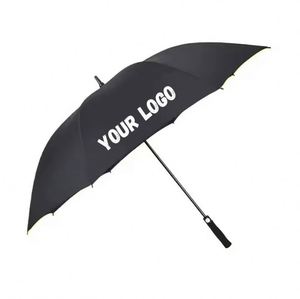 Custom Logo Printed Promotion Business Gifts Outdoor <b>Umbrella</b> Wind Resistance <b>Umbrella</b> Double Layer Golf <b>Umbrella</b> - Product Image 1