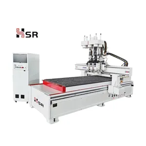 Roteador cnc 1530 com ferramentas automáticas, função de mudança para corte e gravação de madeira