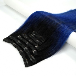 Extensiones de Cabello Humano Virgen Brasileño 100% Remy, con Clip, Sin Costuras, al por Mayor - Product Image 2