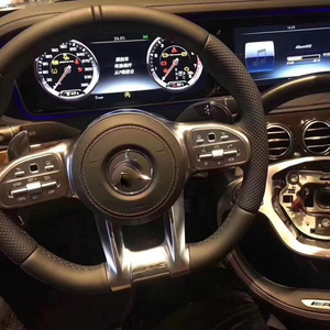 Adecuado para actualizar el <span class=keywords><strong>volante</strong></span> de coche de fibra de carbono AMG antiguo y nuevo, modificar la clase S, la nueva clase S/C/EG - Product Image 4
