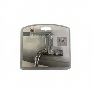 Straight Handle Basin Faucet 6/U Chrome Finish For Sink Use - Product Image 1