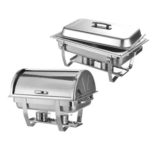 Hotel Restaurant China Supplies Chafing Dish Stainless Steel Serving Dishes Kitchen Equipment