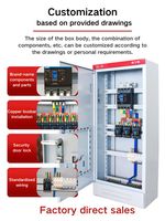 Tableau électrique extérieur étanche 400A 380V/220V IP66, OEM ODM personnalisé, VFD MCC, tableau de distribution électrique, barre omnibus