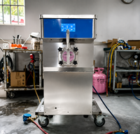 Machine à glace molle à saveur unique pour Açaï