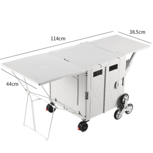 Chariot de courses pliable pour le camping, outil pliable, chariot de courses pliable personnalisable OEM, outil pliable pour le camping, chariot - Product Image 3