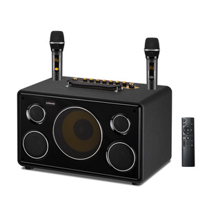 Vofull M801 <strong>Bluetooth</strong> Outdoor Karaoke <strong>Speaker</strong> Big Power Bass <strong>Sound</strong> <strong>System</strong> <strong>Speaker</strong> 120W Karaoke Bluetooh <strong>Speaker</strong> With Mic - Product Image 1