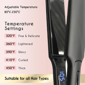 <span class=keywords><strong>Plancha</strong></span> de pelo Flatiron de salón de viaje profesional recargable portátil caliente infrarrojo titanio Planchas De Cabello RV español - Product Image 3