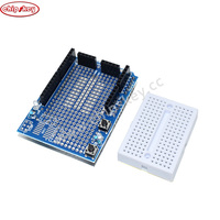 #1030 Mini Breadboard Prototype Shield para Arduinos Módulo de sensor Kits de prototipos y demostración