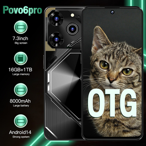 7.3 inch 16GB + 1TB ban đầu pova 6 Pro 8000 mAh t echno điện thoại Android 13.0 điện thoại di động 5g điện thoại thông minh - Product Image 4