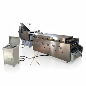 Máquina automática para hacer pan árabe libanés, pan lavash, saj, chapati, roti y pan plano, con calentamiento a gas, para panadería. - Product Image 1