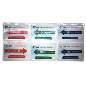 <span class=keywords><strong>เครื่อง</strong></span><span class=keywords><strong>ตรวจ</strong></span><span class=keywords><strong>จับ</strong></span><span class=keywords><strong>โลหะ</strong></span>อุตสาหกรรมบัตรทดสอบชิ้นส่วนทดสอบ<span class=keywords><strong>โลหะ</strong></span>ที่ไม่ใช่เหล็ก Fe SUS พร้อมใบรับรองการสอบเทียบ - Product Image 2