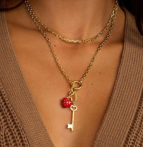 Bracelet et collier à breloques en laiton doré 18K personnalisé Créez votre propre design pour un cadeau parfait Accessoires de bricolage Bijoux - Product Image 5