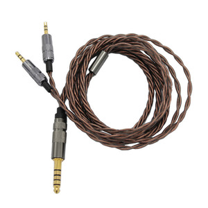 Cable de audio balanceado de 4.4 a 2.5 mm macho a macho con conector TRS para auriculares - Product Image 5