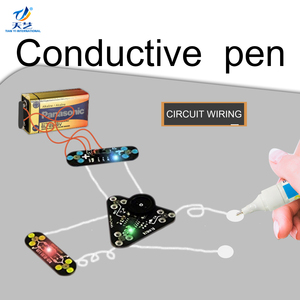 Bolígrafo de tinta conductora portátil para proyectos de programación, circuito de reparación de pintura conductora - Product Image 5