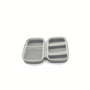 Étui de voyage rigide portable en EVA, sac de rangement anti-stress pour appareils électroniques avec poche en filet, logo personnalisé, fabriqué en CN/VN - Product Image 4