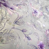 3D tridimensionnel Tulle tissu perles Tube tissu paillettes Machine broderie perles haut de gamme robe de mariée