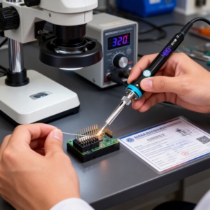 <span class=keywords><strong>Fer</strong></span> à <span class=keywords><strong>souder</strong></span> électrique numérique <span class=keywords><strong>infrarouge</strong></span> à température contrôlée HL010D, outil de soudage - Product Image 4