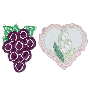 Nuevo Diseño de Parches Bordados a Mano con Flores, <span class=keywords><strong>Cactus</strong></span> y Arcoíris para Ropa, Sombreros y Telas, con Adhesivo Termoadhesivo - Product Image 4