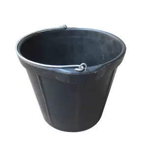 Super tyre rubber buckets industry pail 10L