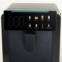 Nouvelle bouilloire à eau chaude instantanée pour la cuisine, en plastique, 5 litres, écologique, portable, avec contrôle de la température pour le café, le thé et le lait