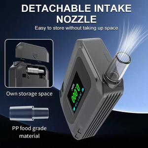 Éthylotest électrochimique D2000 supérieur Testeur d'alcool de haute précision rechargeable Testeur d'haleine OLED avec alarme 3 couleurs - Product Image 4