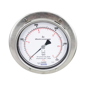 Đồng hồ đo áp suất vi sai wika mô hình 712.15.100 và 732.15.100 có sẵn bằng hợp kim đồng hoặc thép không gỉ - Product Image 1