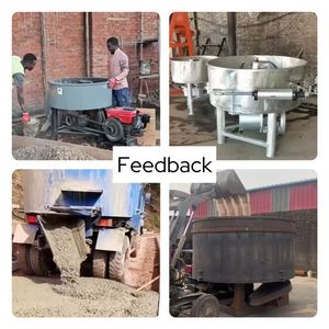 350-3000L ponsel listrik pasir dan kerikil semen Pan Mixer beton mesin pengaduk dijual - Product Image 5