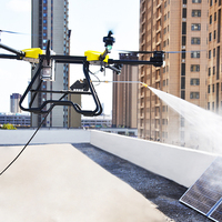 Joyance Cleaning UAV Robot de nettoyage solaire fourni par le fabricant de drones agricoles de grande qualité