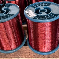 Fil d'aluminium émaillé SWG 14 15 16 17 18 pour transformateurs de puissance et générateurs