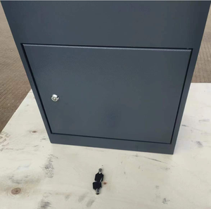 Buzón de acero Corten independiente de alta calidad 2024, buzón de Metal para exteriores para servicio postal para uso <span class=keywords><strong>en</strong></span> apartamentos - Product Image 3