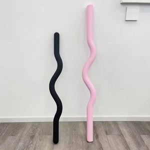Barra de Pesas Personalizada de Hierro y Silicona para Gimnasio, Fitness y Pilates, Diseño Portátil - Product Image 2