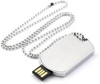 Kalung Liontin 8G Aluminium USB Flash Disk Drive Perhiasan Memori USB Flash