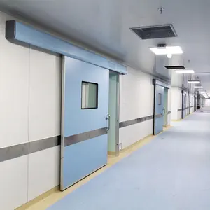 Pintu Ruang Bersih GMP Farmasi, Pintu Baja Geser Ruang Operasi Rumah Sakit