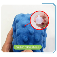 Jouet à mâcher interactif en peluche pour chien, poulpe rond robuste en laine écologique, personnalisé OEM ODM, vente en gros