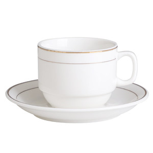 Set di Tazze da Caffè in <span class=keywords><strong>Stile</strong></span> Nordico con Bordo Dorato e Cucchiaino Personalizzabile per Uso Alberghiero per Caffè e Tè al Latte - Product Image 5