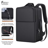 Mochila Inteligente para Portátil de Negocios, 15.6 Pulgadas, Puerto de Carga USB, Impermeable, Reflectante, Expandible, Gran Capacidad, Bolsa Escolar
