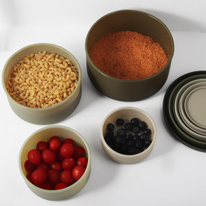 Gadgets de cuisine personnalisés en gros Boîte à lunch en silicone écologique réutilisable de qualité alimentaire Conteneur classique Boîtes à lunch pour filles - Product Image 4