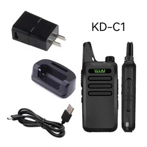 Mini émetteur-récepteur KD-C1 portable WLN 2-5KM Ran Radio bidirectionnelle économique <span class=keywords><strong>Ham</strong></span> Communicator <span class=keywords><strong>Mi</strong></span>-Ni USB Walkie Talkie - Product Image 2
