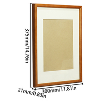 Bingkai foto plastik gaya Modern PS bingkai foto ukuran khusus 11x14x17 16x20x24 inci grosir